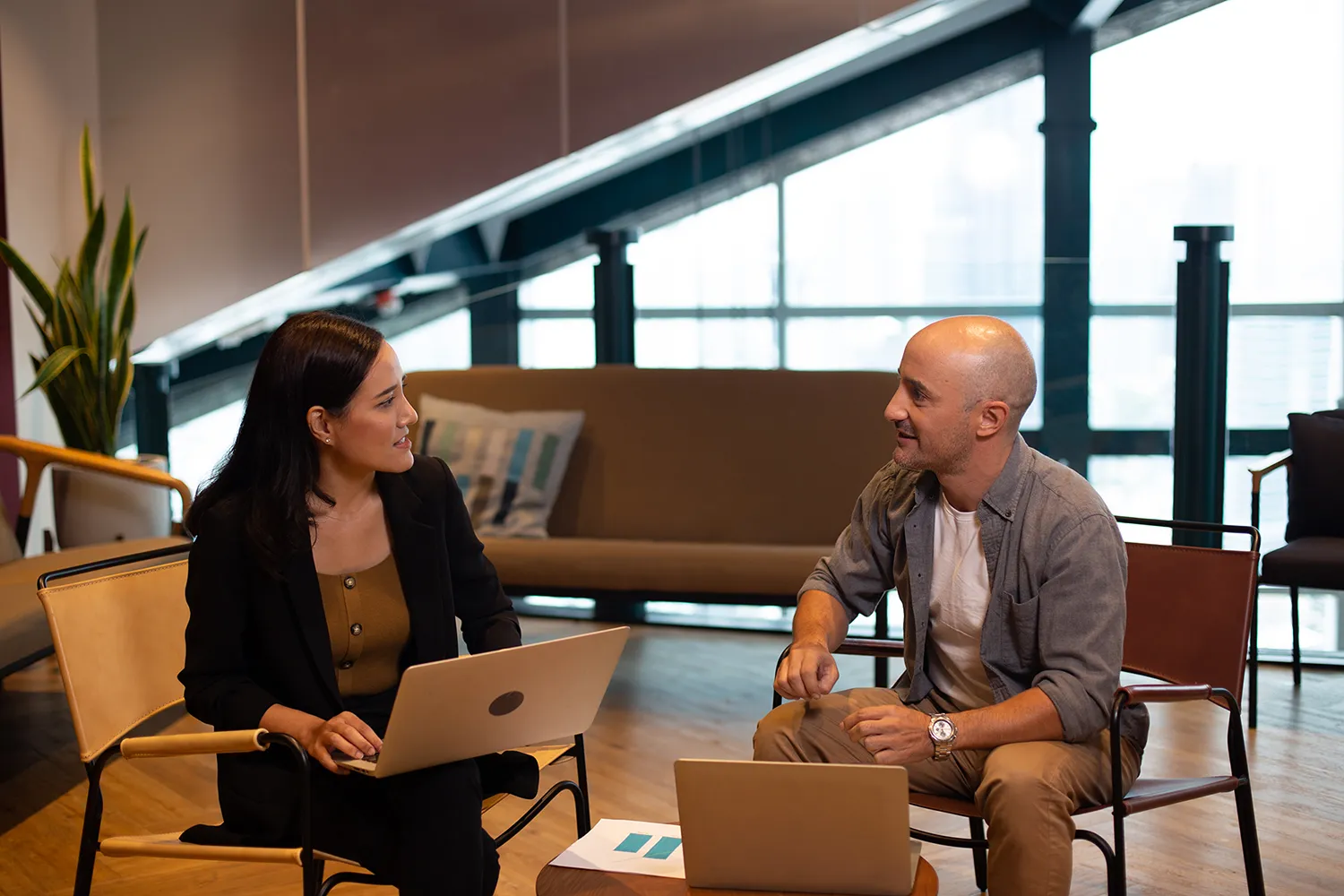 Echange professionnel autour du projet de franchise